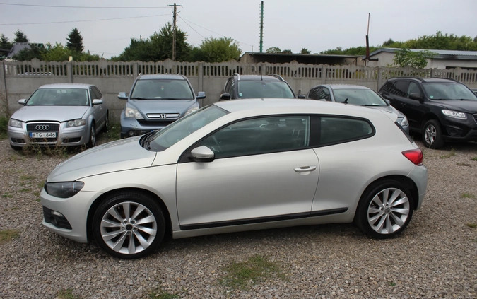 Volkswagen Scirocco cena 34900 przebieg: 264578, rok produkcji 2011 z Piaseczno małe 466